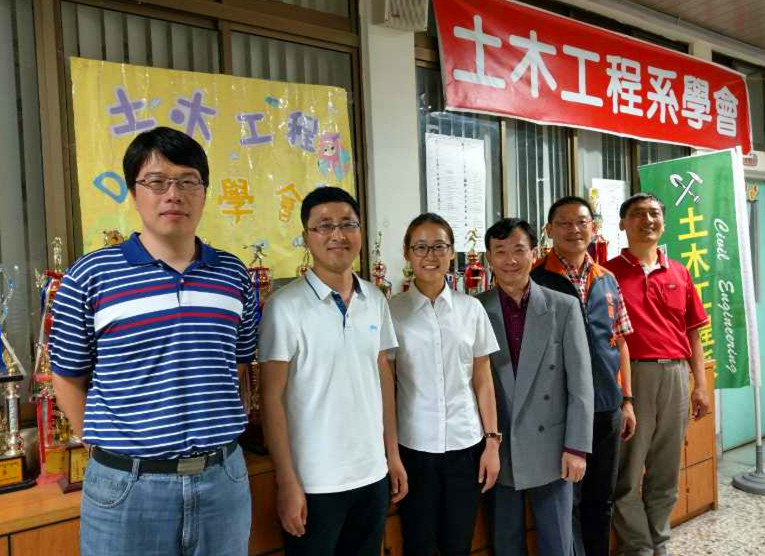 土木学院侯艳芳、安亚强老师在建国科技大学学术交流